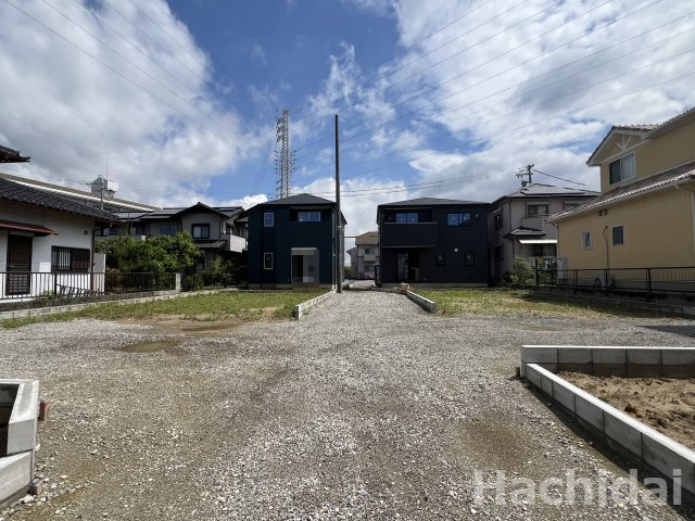 碧南市笹山町　新築戸建＜4号棟＞の前面道路含む現地写真|ただいま建築中です♪（2026.05.22現在）