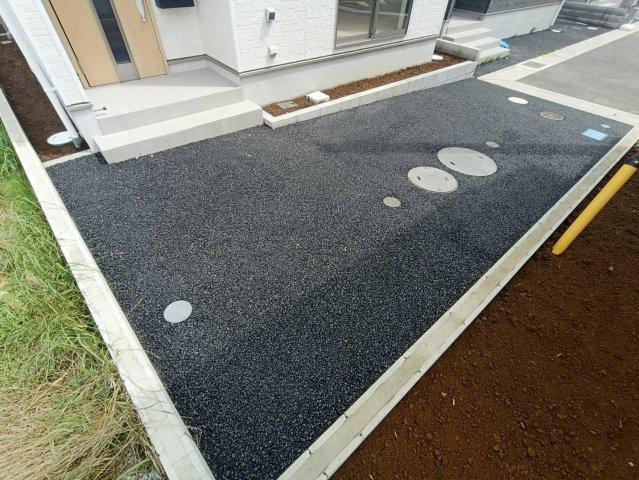 八潮市　南川崎　新築戸建　全11棟の駐車場|駐車場があります