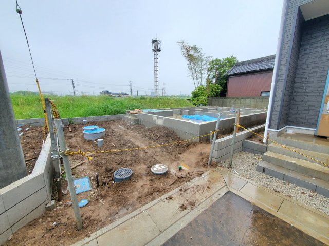 八潮市　南川崎　新築戸建　全11棟の前面道路含む現地写真|前面道路含む現地写真です