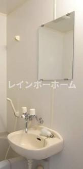 リリックコートBellの洗面所