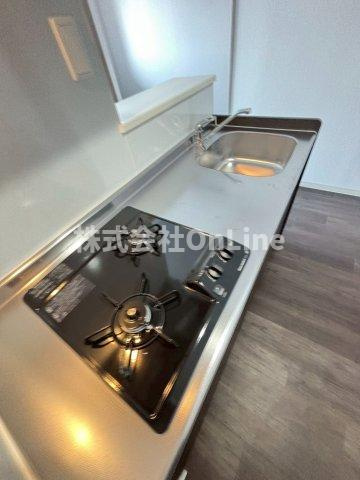 シャルールメゾン桃谷のキッチン