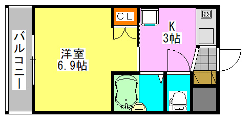 【間取り】 | ハイネス津田沼