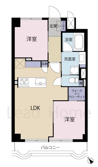 【間取り】 | ライオンズマンション中目黒
