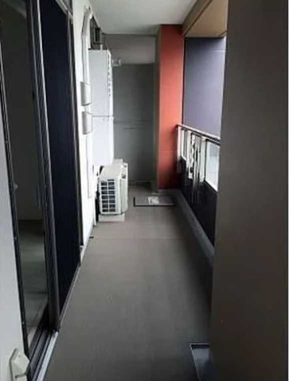 プラウドフラット三軒茶屋Ⅱ　ペット相談　ネット無料　リフォームのバルコニー