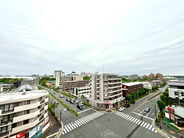 マイキャッスルセンター北Ⅱの展望|心地よい採光とセンター北市街地の景色が広がるロケーションです。
