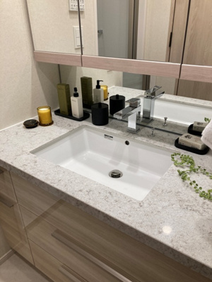 【洗面所】 | パークアクシス元麻布 | ※写真は同タイプ住戸です。