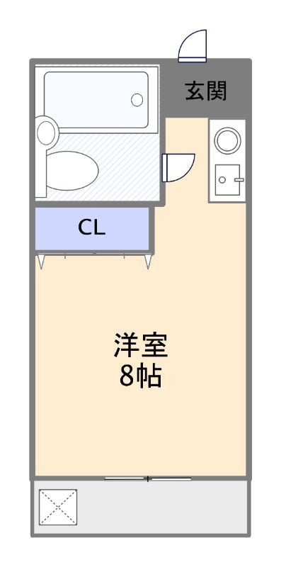 ビラ本郷の間取り