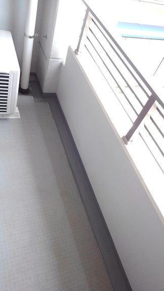 カルムメゾン参番館のバルコニー