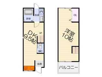 【間取り】 | 綾園6丁目テラス
