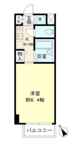北辰ヒルズ早稲田(ホクシンヒルズワセダ) の間取り|間取り図☆