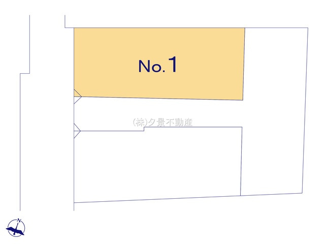 《仲介手数料無料》北区上十条５丁目21-6新築一戸建てメルディアの区画図