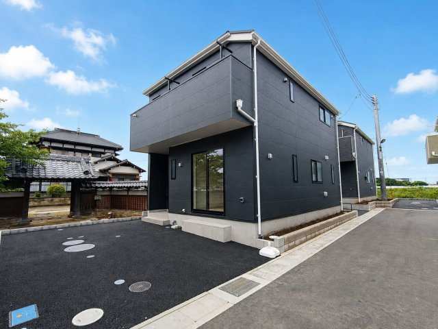 八潮市　南川崎　新築戸建　全11棟の前面道路含む現地写真|前面道路含む現地写真です