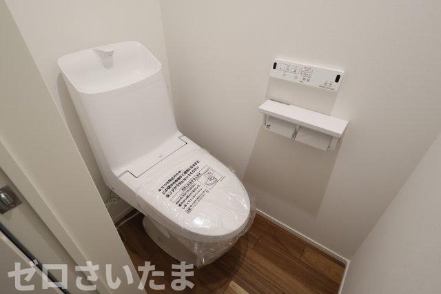 《仲介手数料無料》北区上十条５丁目21-6新築一戸建てメルディアのトイレ