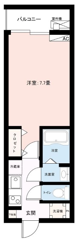 ジーメゾン小平ウエストの間取り
