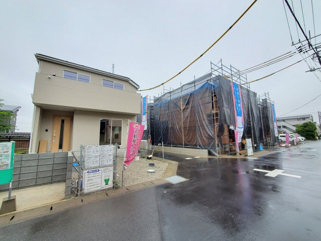 八潮市　南川崎　新築戸建　全11棟の前面道路含む現地写真|前面道路含む現地写真です