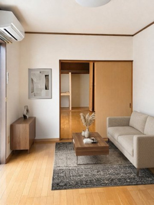 【その他】 | 安倍住宅　２　　　 | 本画像はAIにて加工した画像になります。実際には家具の配置はありません。