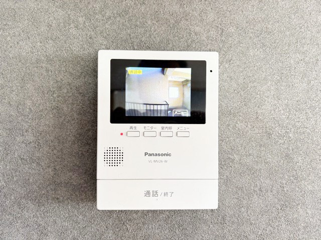 【セキュリティ】 | 岡本サンハイツ | モニター付きインターフォン
