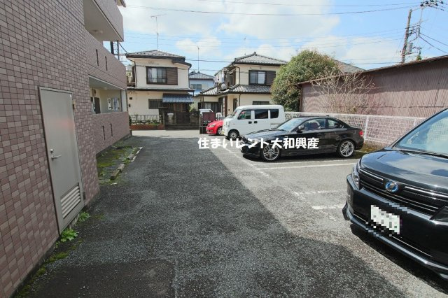 ケイティーズの駐車場