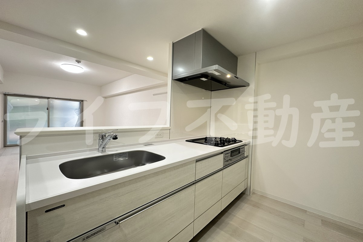 クレリア新深江のキッチン