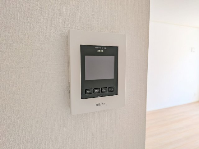 八王子市　小宮町　新築一戸建て　２４期のセキュリティ|～TVモニター付インターホン　訪問者の確認に便利です～