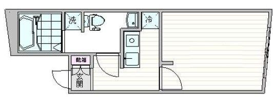 ＦＵＵＷＡ徳丸の間取り|間取りです。