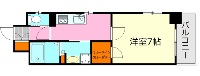 【間取り】 | ラルジュ皆実