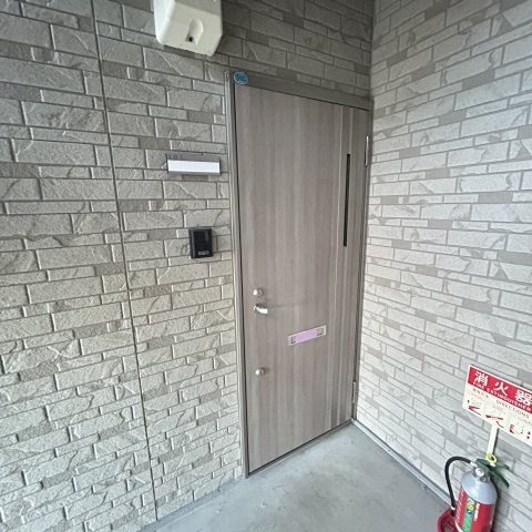 コーポオアシス８のエントランス