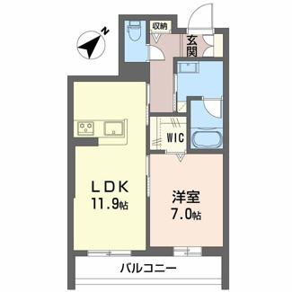 【間取り】 | ラ　シャンブル　クレール | ラ　シャンブル　クレール　３０２号室
