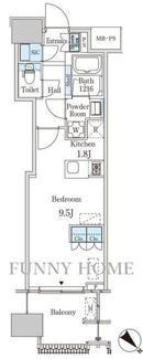 【間取り】 | レガシス中目黒
