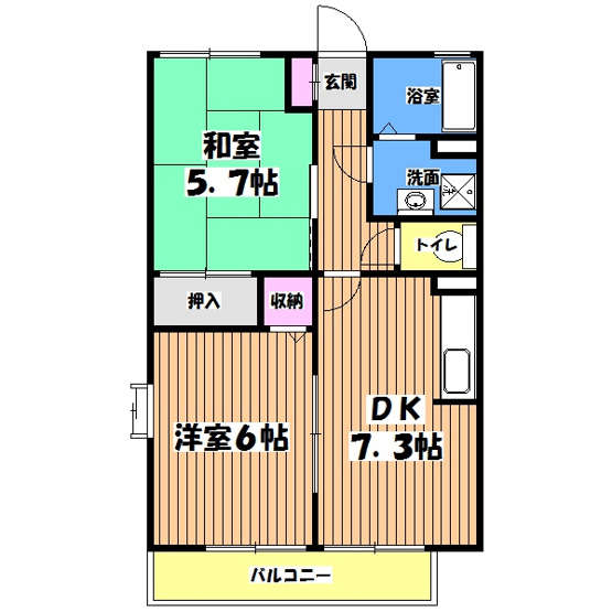 【間取り】 | メゾン・ボヌール