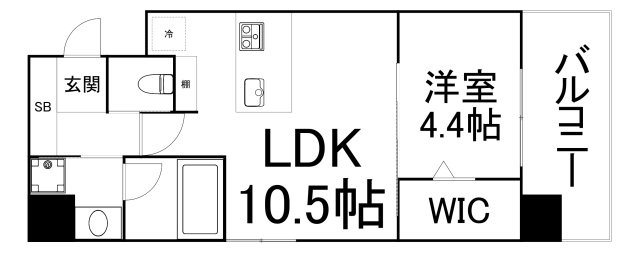 【間取り】 | アプリーレ大阪城北