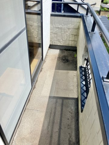 柏戸建のバルコニー