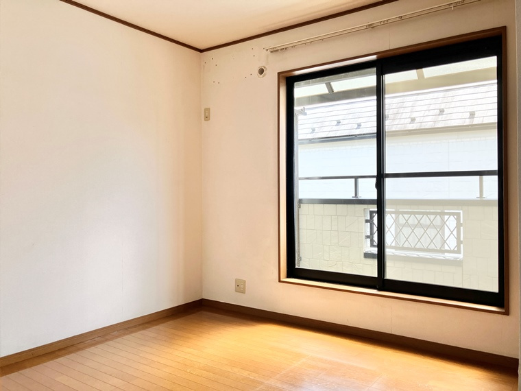 柏戸建の寝室
