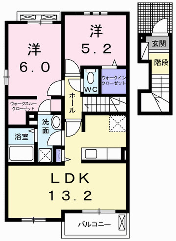 グランハピネス　Ⅳの間取り|間取図