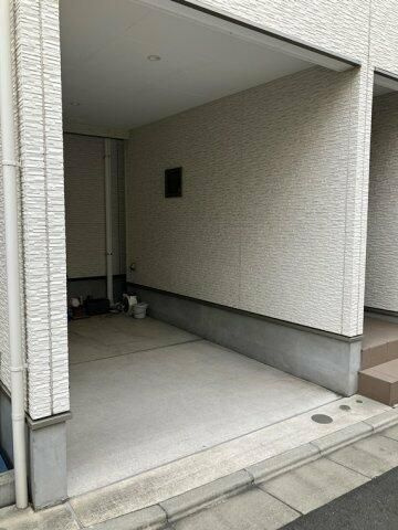 大森西戸建の駐車場