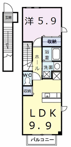 ベルヴェデーレの間取り|間取図