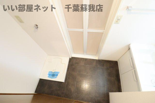 フローラ千葉中央の洗面所|コンパクトで使いやすい洗面所