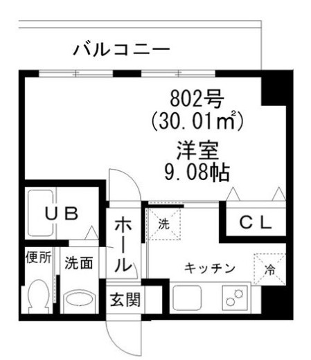 ミア・カーサ与力町の間取り