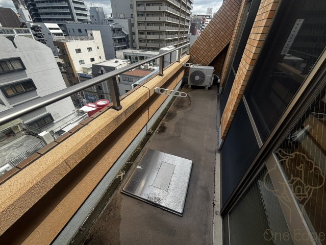 ミア・カーサ与力町のバルコニー