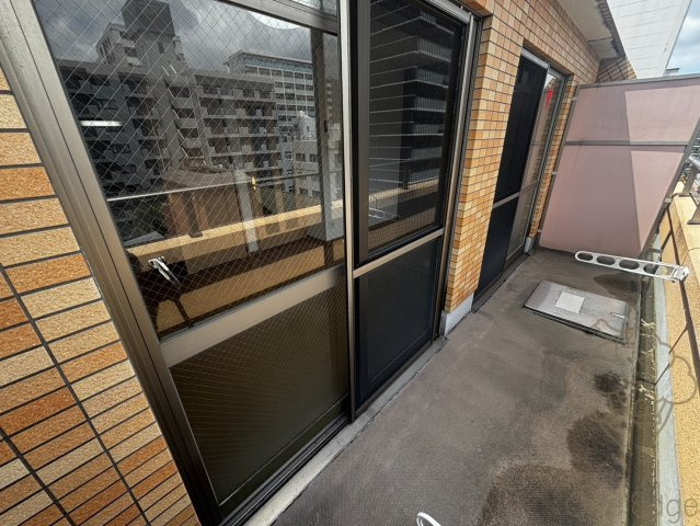 ミア・カーサ与力町のバルコニー