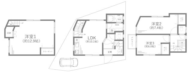横須賀市追浜東町一丁目戸建②