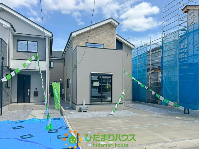 久喜市野久喜4期　新築一戸建て　03　リガーレの外観|重厚感があり、高級感を感じられる外観です！