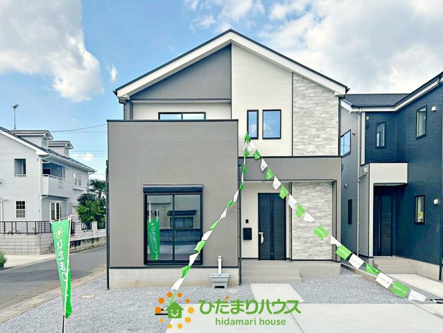 久喜市野久喜4期　新築一戸建て　04　リガーレの外観|26/07/19　撮影