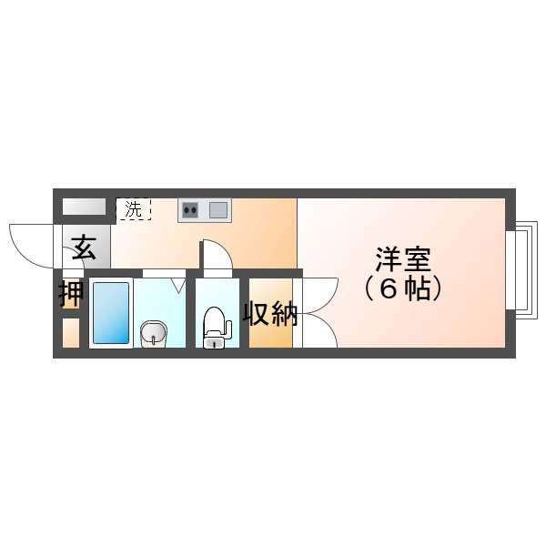 メゾンマーメイドの間取り