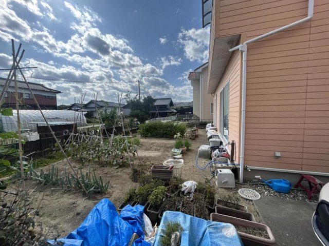 北茨城市中郷町足洗　中古戸建の庭