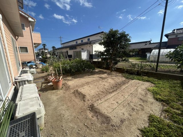 北茨城市中郷町足洗　中古戸建の庭