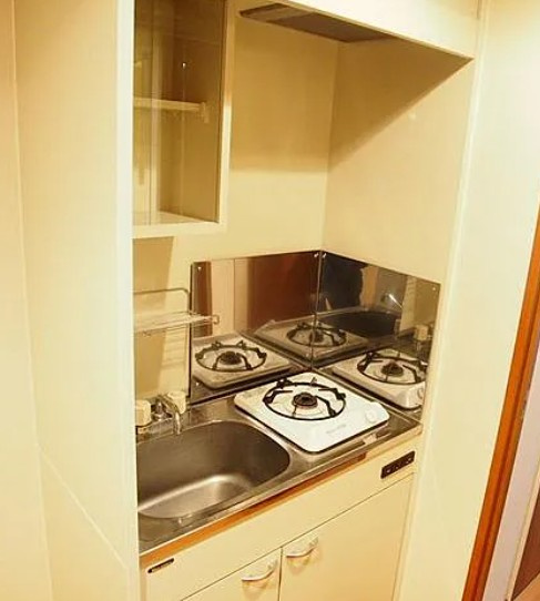 草加市住吉１丁目の賃貸マンションのキッチン