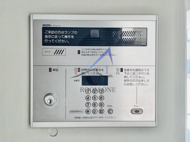 コスモリード恵比寿のセキュリティ|オートロックです。