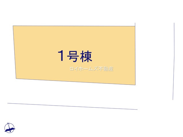【区画図】 | 海部郡大治町大字堀之内字郷中267『仲介料無料』新築戸建て | 1号棟