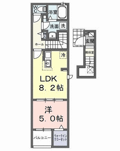シエロガーデン高知の間取り|間取図